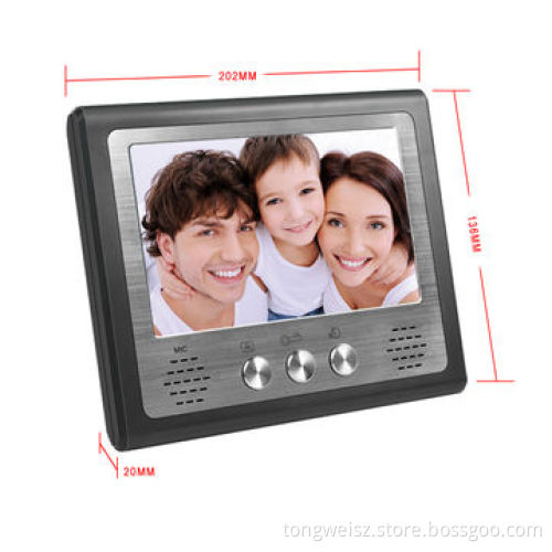 7-inch doorbell video intercom with 1024 x 600 high resolution, reasonable price